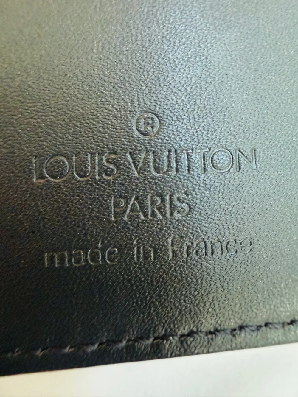 Louis Vuitton Monogram Vernis Agenda MM - Noir Magnetique Authentic